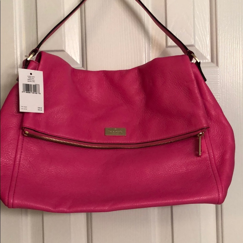 New Kate Spade Bright Pink Purse